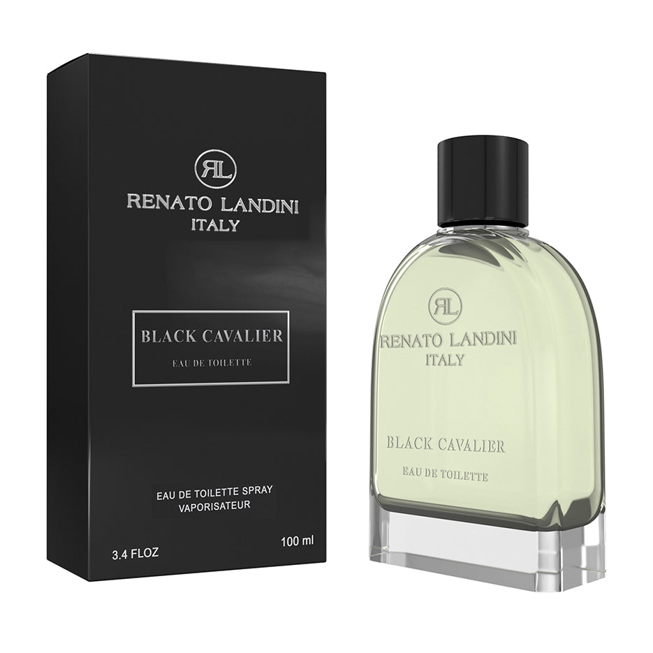 BLACK CAVALIER - RENATO LANDINI PERFUME EAU DE TOILETTE 100ML - FOR MEN
