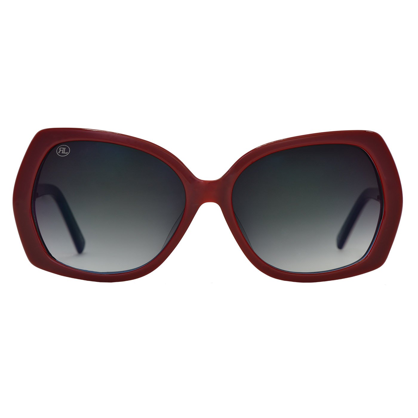 RENATO LANDINI Women's Sunglasses Maroon & Blue/ Angel Eye