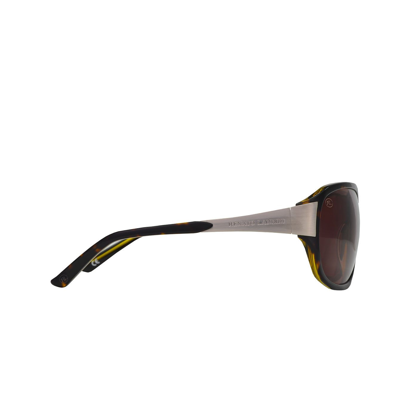 RENATO LANDINI Men's Sunglasses Brown/ Oceanic