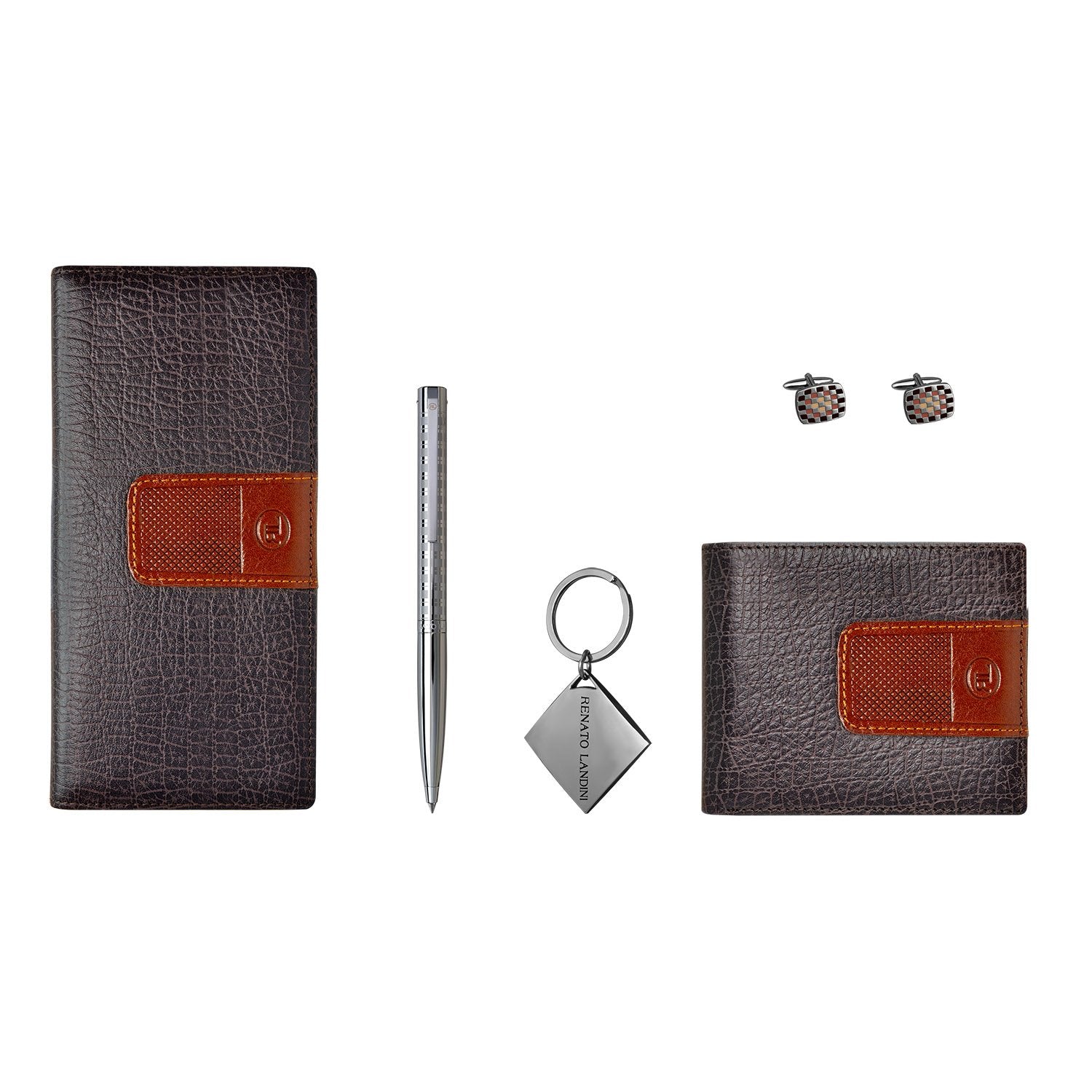 RENATO LANDINI Pen + Wallet Set + Cufflink + Key-Holder