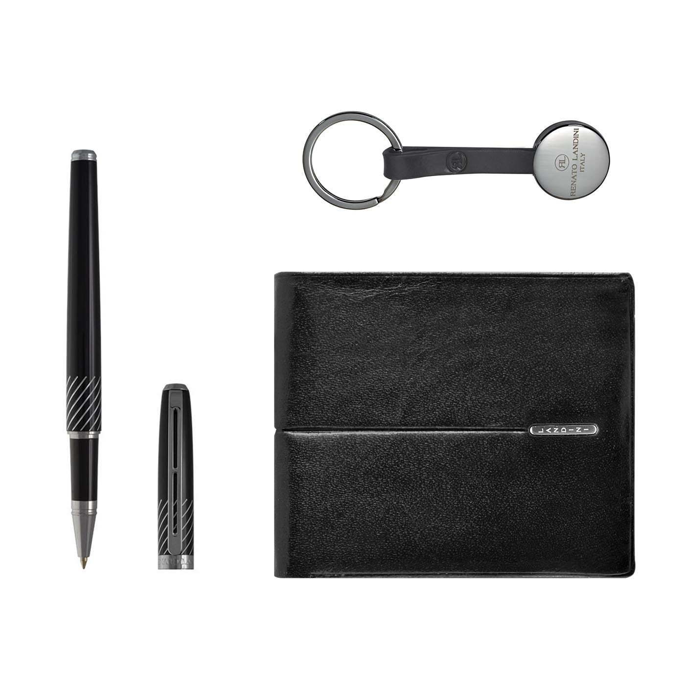 RENATO LANDINI Pen + Wallet + Key-Holder
