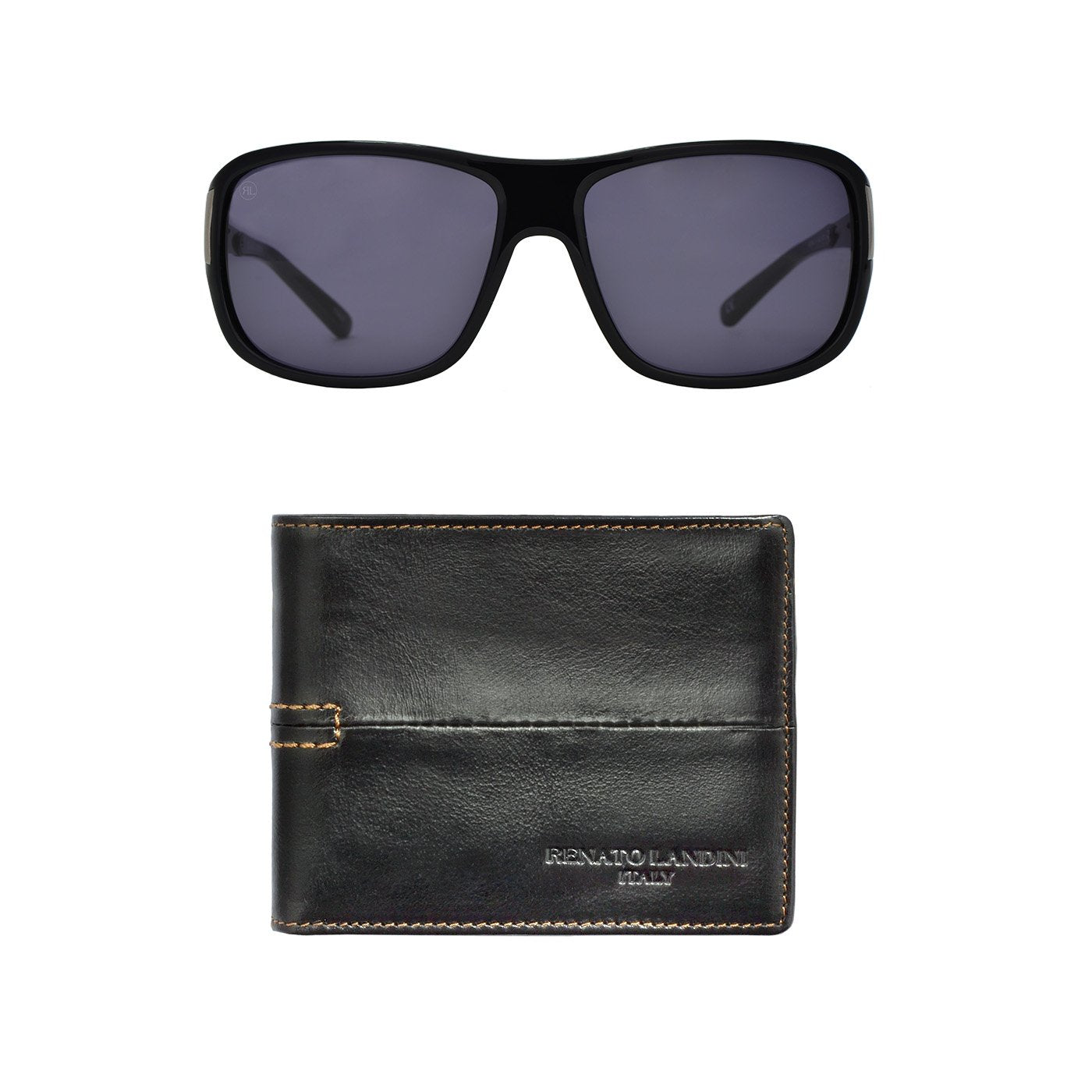RENATO LANDINI Wallet + Sun Glasses- j
