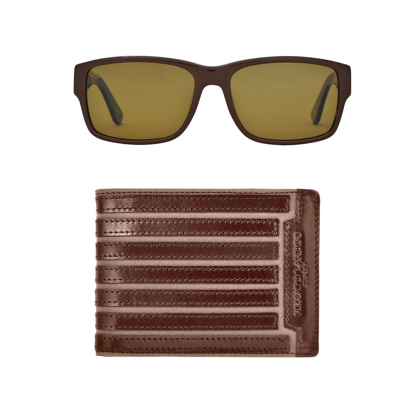 RENATO LANDINI Wallet + Sun Glasses -n