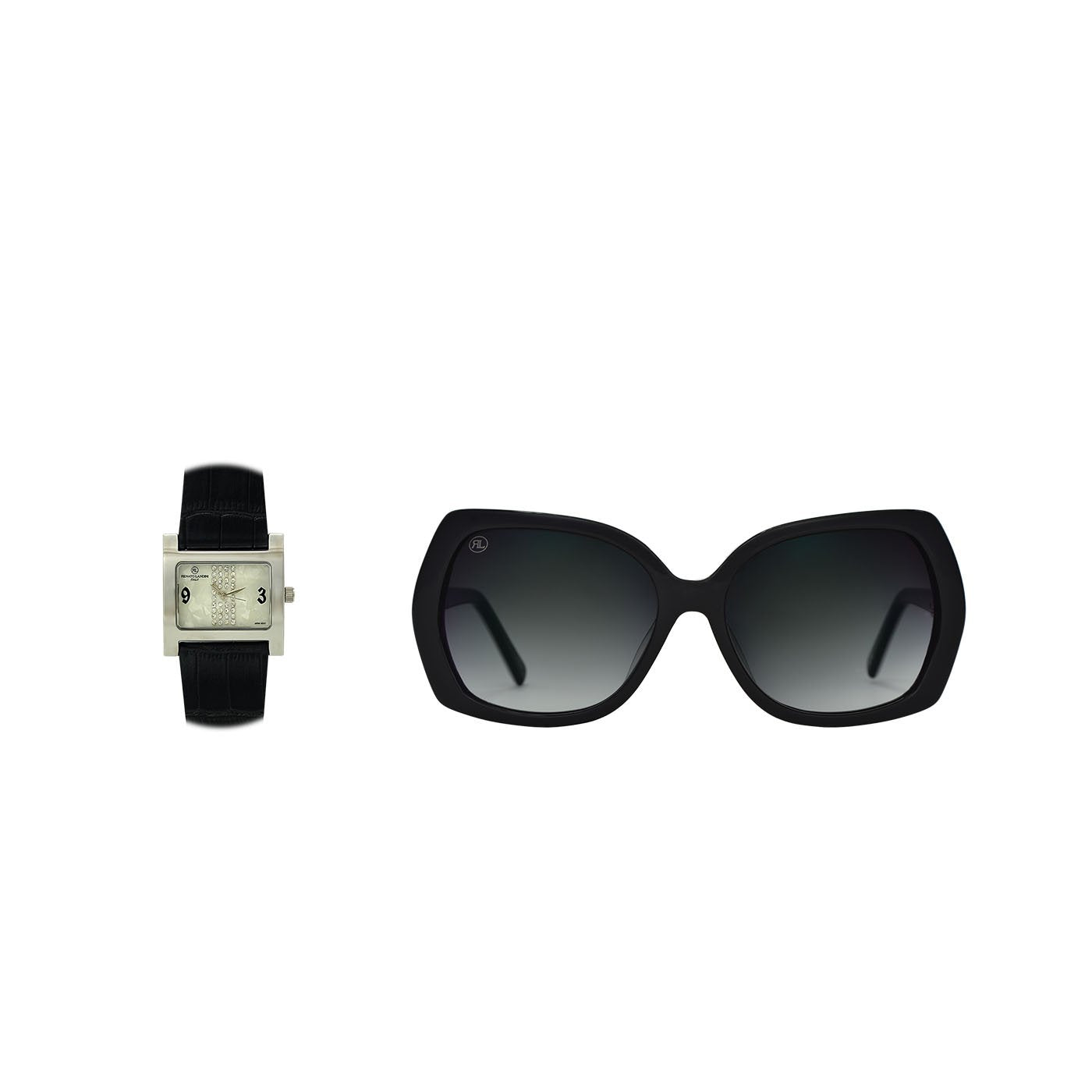 RENATO LANDINI Watch + Sun Glasses Set/ Women-d