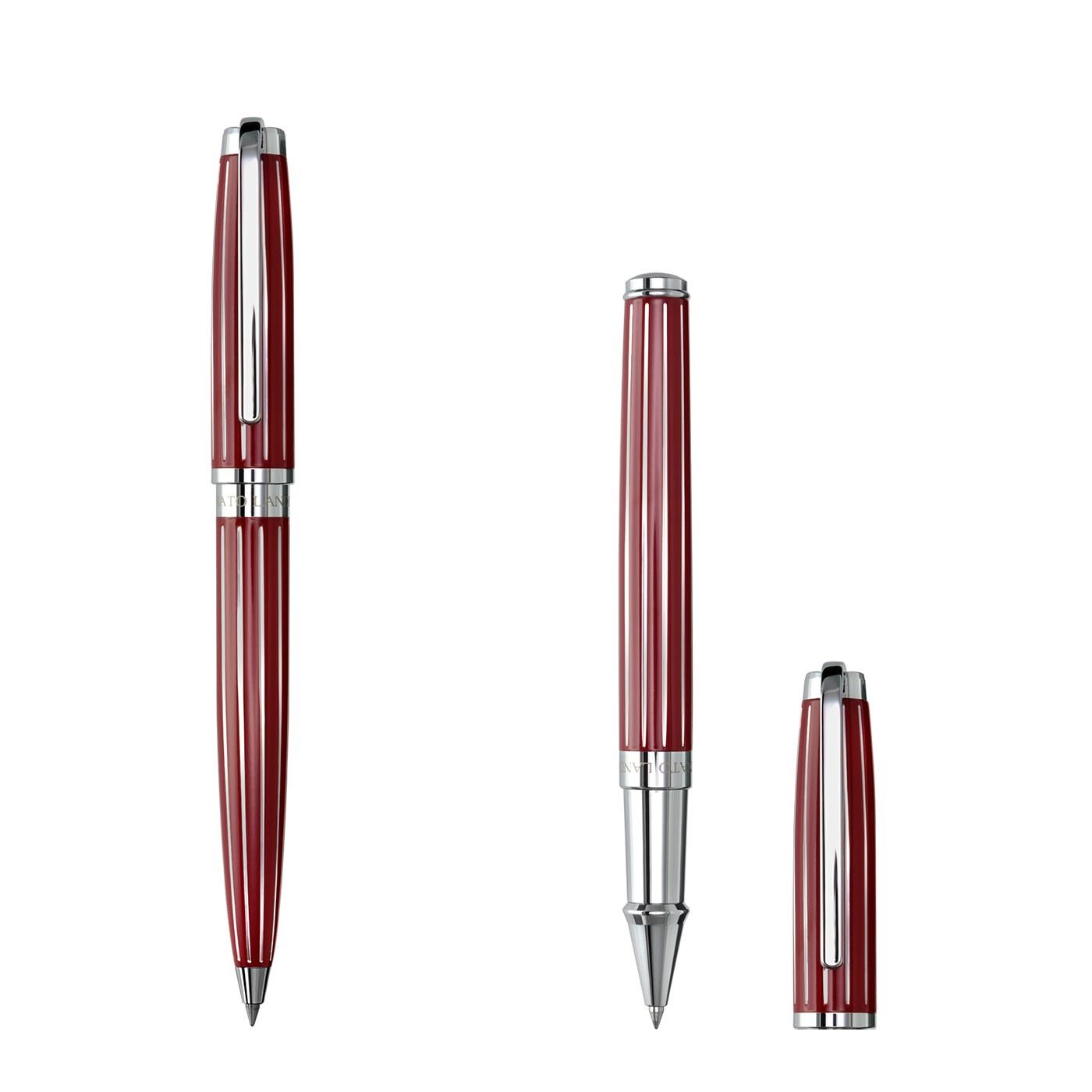 RENATO LANDINI Pen Set/ Silver Line
